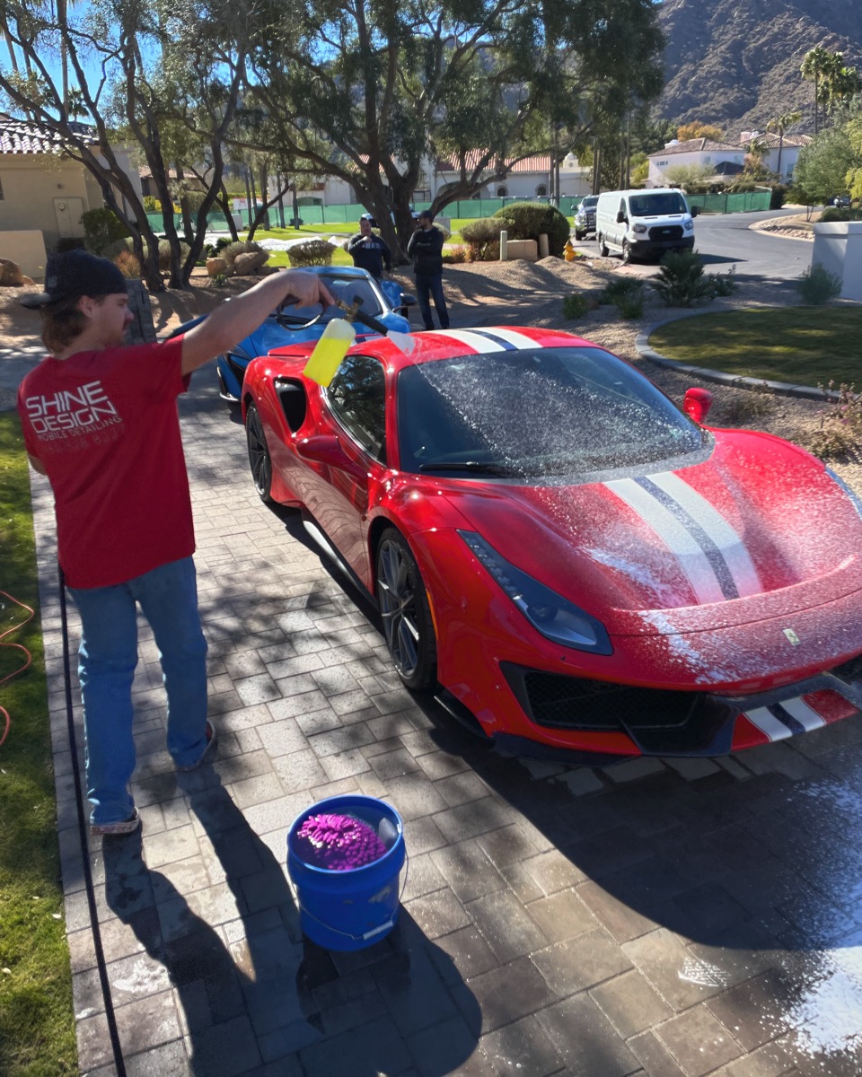 Ferrari Detailing in Arizona