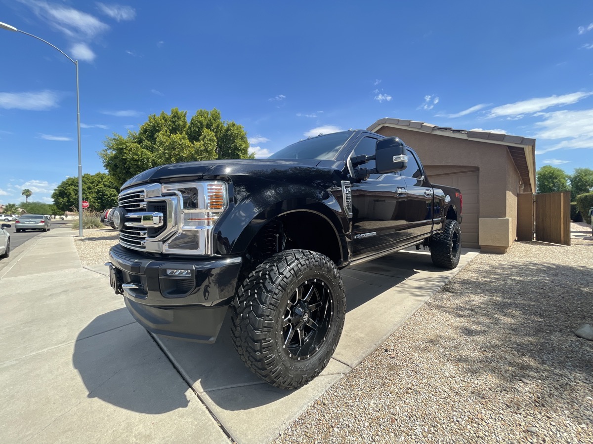 Black Truck Detail in Gilbert